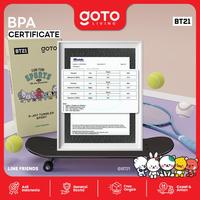 Gambar [EXCLUSIVE] Goto Living x Aurel Hermansyah K-Joy Sport X BT21 Tumbler Tahan Dingin Panas Botol Minum 1.2L #CR - TATA & VAN dari Goto Living Kota Tangerang 5 Tokopedia
