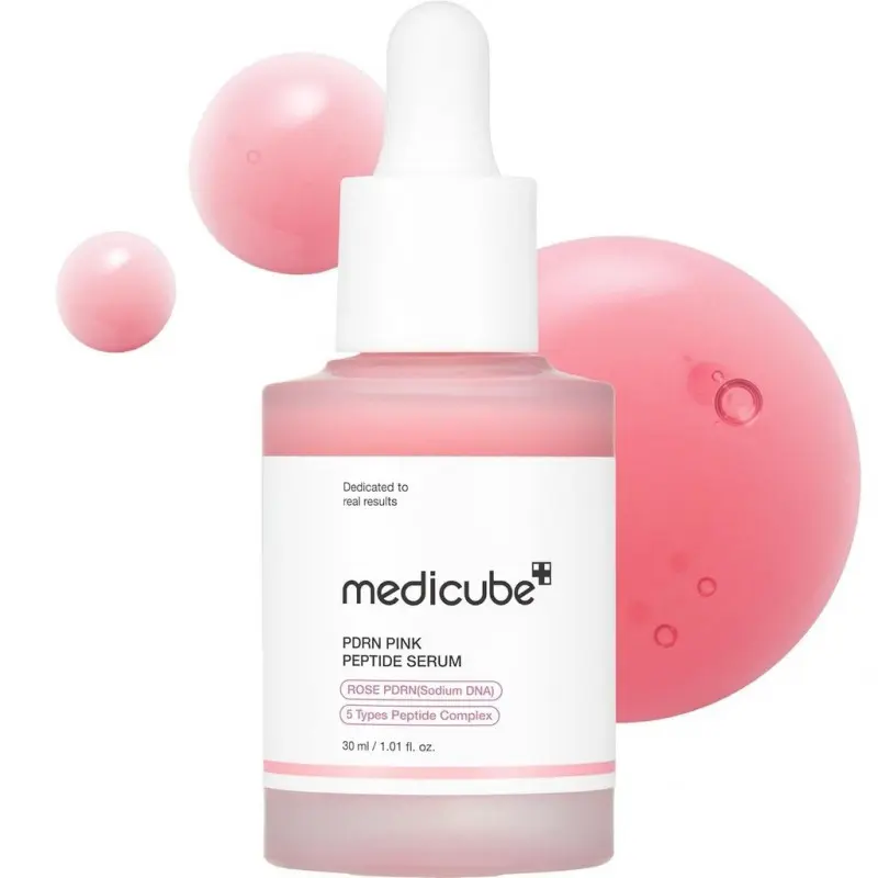 Medicube PDRN Pink Peptide Serum 30ml with FREEBIES Face Essence