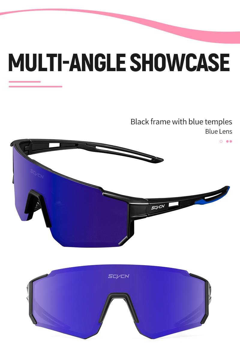 Product Introduction of SCVCN Fsshion Sunglasses Street Cycling Glasses Bike Men UV400 Sports MTB Outdoor Bicycle Women Sunglasses Multi Color Riding 13