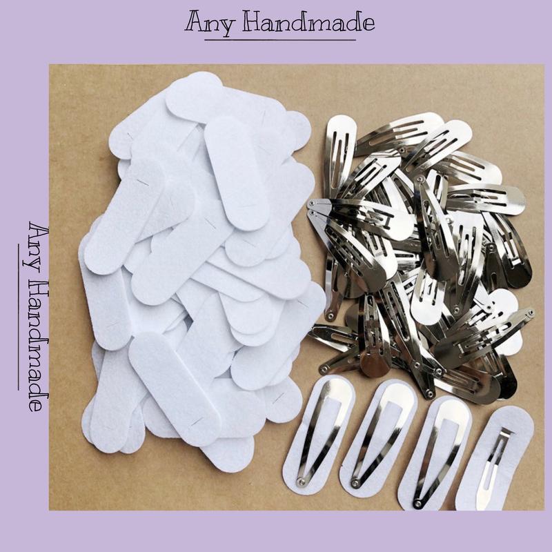 Phôi Nỉ Kẹp Tóc - Vải Nỉ Lót Kẹp Tóc