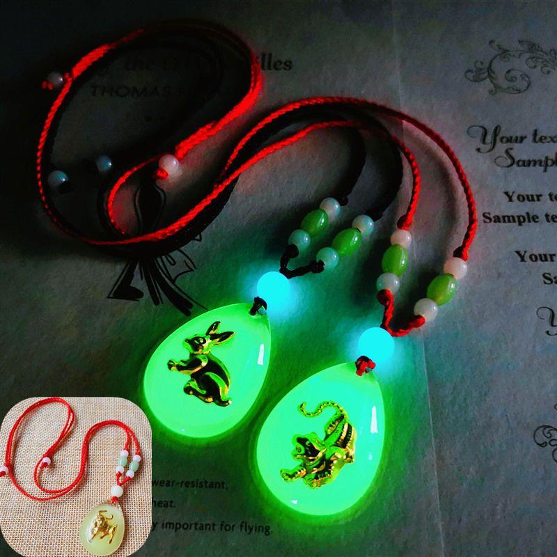 Dây Đeo Vòng Cổ 12 Cung Hoàng Đạo Dạ Quang Mặt Dây Chuyền Dây Đỏ Pha Lê Thích Hợp Cho Nam Và Nữ Người Lớn Và Trẻ Em Lý Tưởng Làm Quà Sinh Nhật Cho Học Sinh