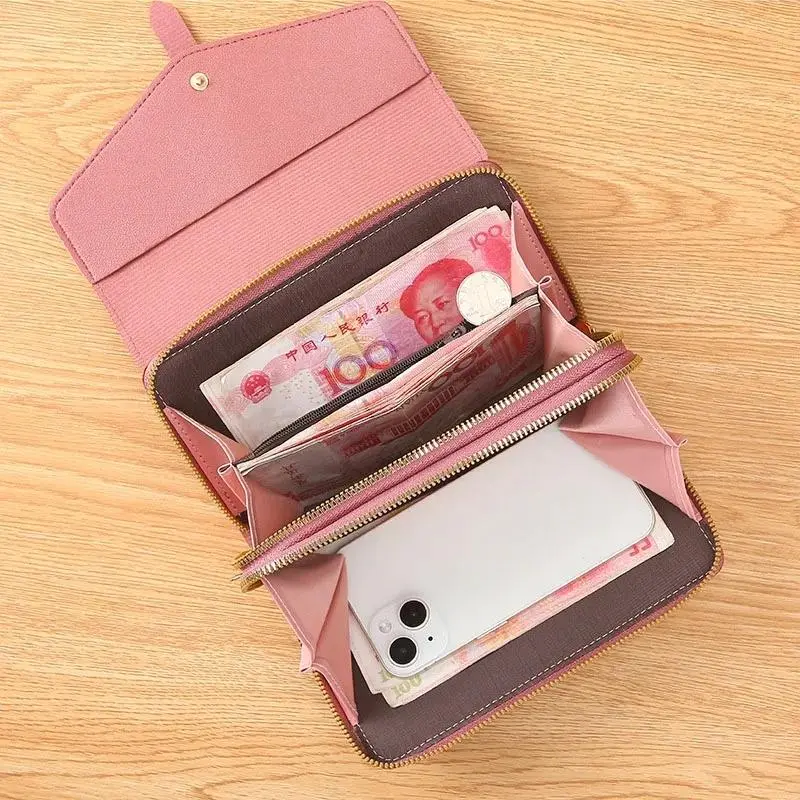 Dompet Tas Bahu Wanita Fashion Korea Hp Cewe Ibu Kondangan Pesta  Terbaru Selempang 7