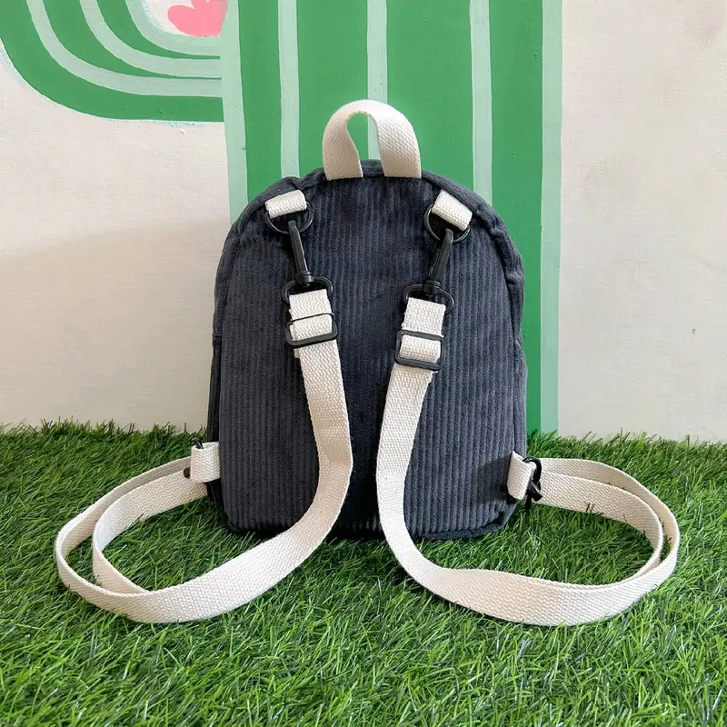 Himeku YOMI MINI Backpack - Tas Kecil Multifungsi - Backpack Slingbag - Ransel Corduroy 2