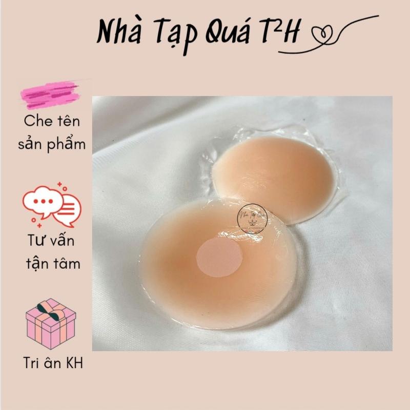 Product Introduction of (Có che tên) Hộp vuông vàng 10 miếng dán ti silicon cao cấp siêu dính siêu bám chắc tái sử dụng được nhiều lần Nữ Bra Kem 5
