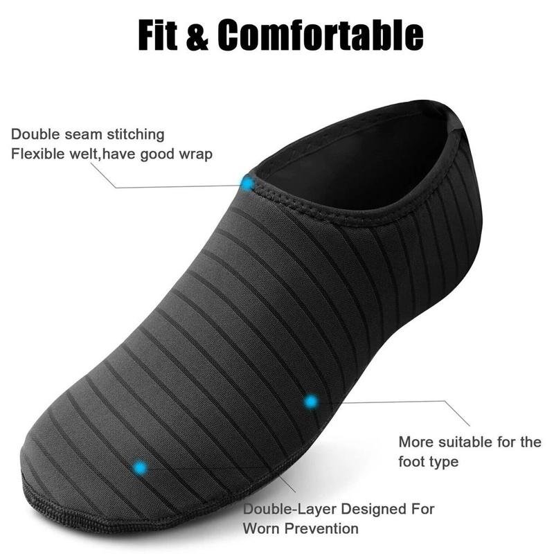 Aqua Shoes Lightweight Sea Diving Sneakers Quick-Dry Anti Slip Water Shoes Unisex Nonslip Beach Shoes Yoga Exercise 3