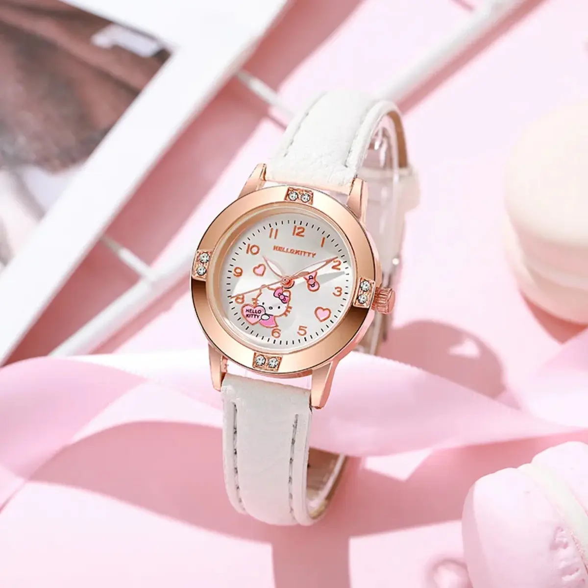 Jam Tangan Kuarza Kanak-kanak, Tali Pinggang Kartun Watches