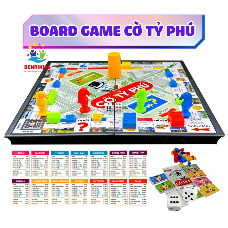 Cờ Tỷ Phú Sato Thử Thách Làm Giàu,Phiên Bản Các Địa Danh Việt Nam Toy Xúc Xắc