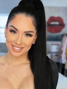 24 Inch Long Straight Ponytail Extension, Natural Looking Synthetic Hair Extension, Drawstring Ponytail, Matte High Temperature Silk Wig Braided Hair