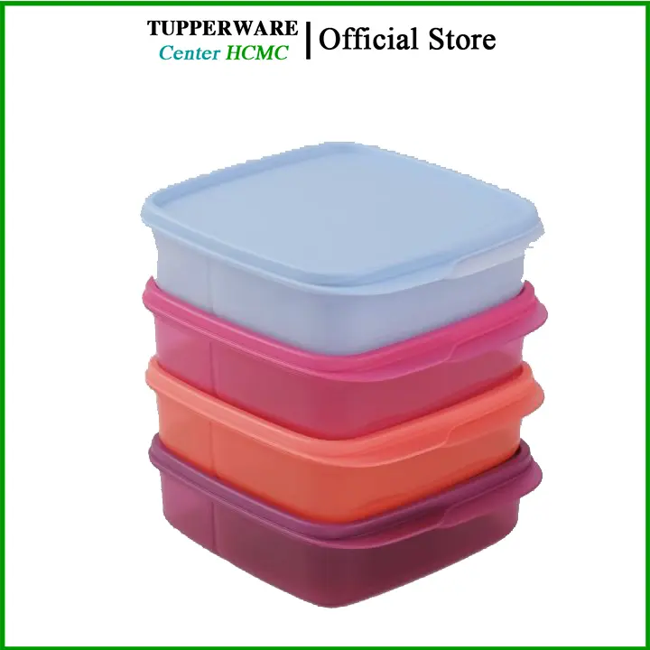 Hộp Cơm Chia Ngăn Lolly Tup Tupperware chính hãng (1 Hộp)