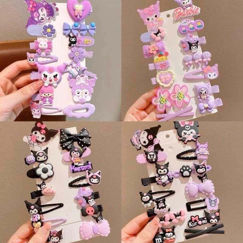  Set KẸP KUROMI 14 CHI TIẾT dễ thương cho bé gái 