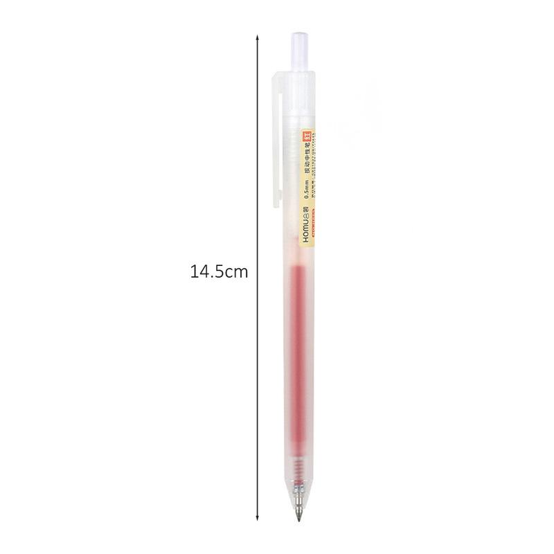 Product Introduction of กดฝนแบบยืดหดได้, โปร่งใส, ปากกาเป็นกลาง, สีดำ, สีแดง, สีน้ำเงิน, หมึกปากกาลูกลื่น, 0.5 มม., อุปกรณ์เขียน, มีให้เลือก 1/3 ชิ้น 26