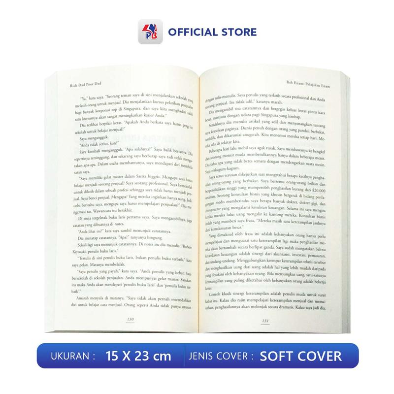 Buku Manajemen Dan Bisnis / Rich Dad Poor Dad / Rich Dads Cashflow Quadrant ( Edisi Revisi ) / GRAMEDIA PUSTAKA UTAMA - GPU 3