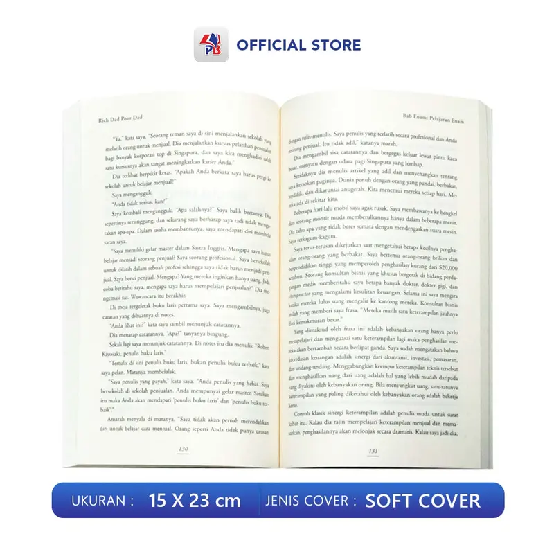 Buku Manajemen Dan Bisnis / Rich Dad Poor Dad / Rich Dads Cashflow Quadrant ( Edisi Revisi ) / GRAMEDIA PUSTAKA UTAMA - GPU 2