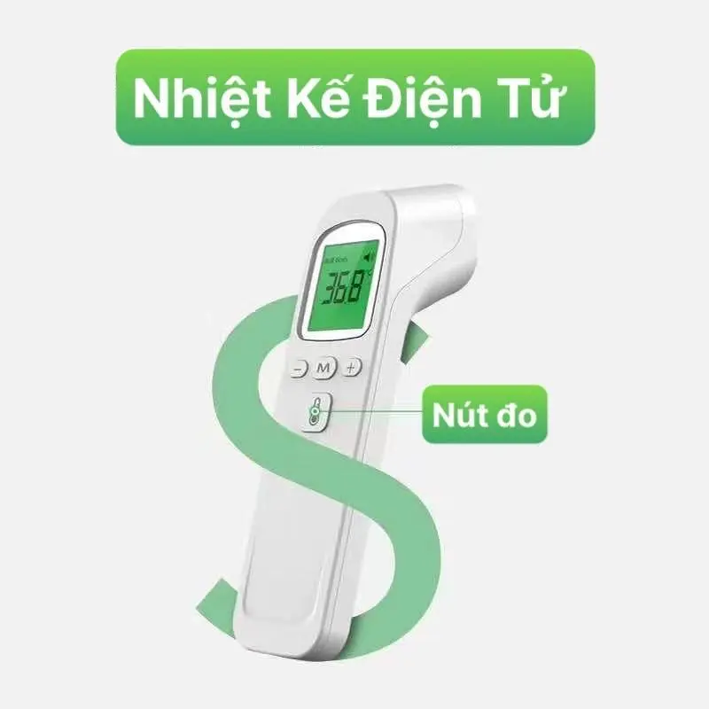 Nhiệt kế Điện tử Hồng ngoại đo nhiệt độ cho bé.Nhiệt kế cầm tay,Đo nhiệt Độ trán.Đo Nhiệt Độ phòng,Đo nhiệt độ không khí,vật thể