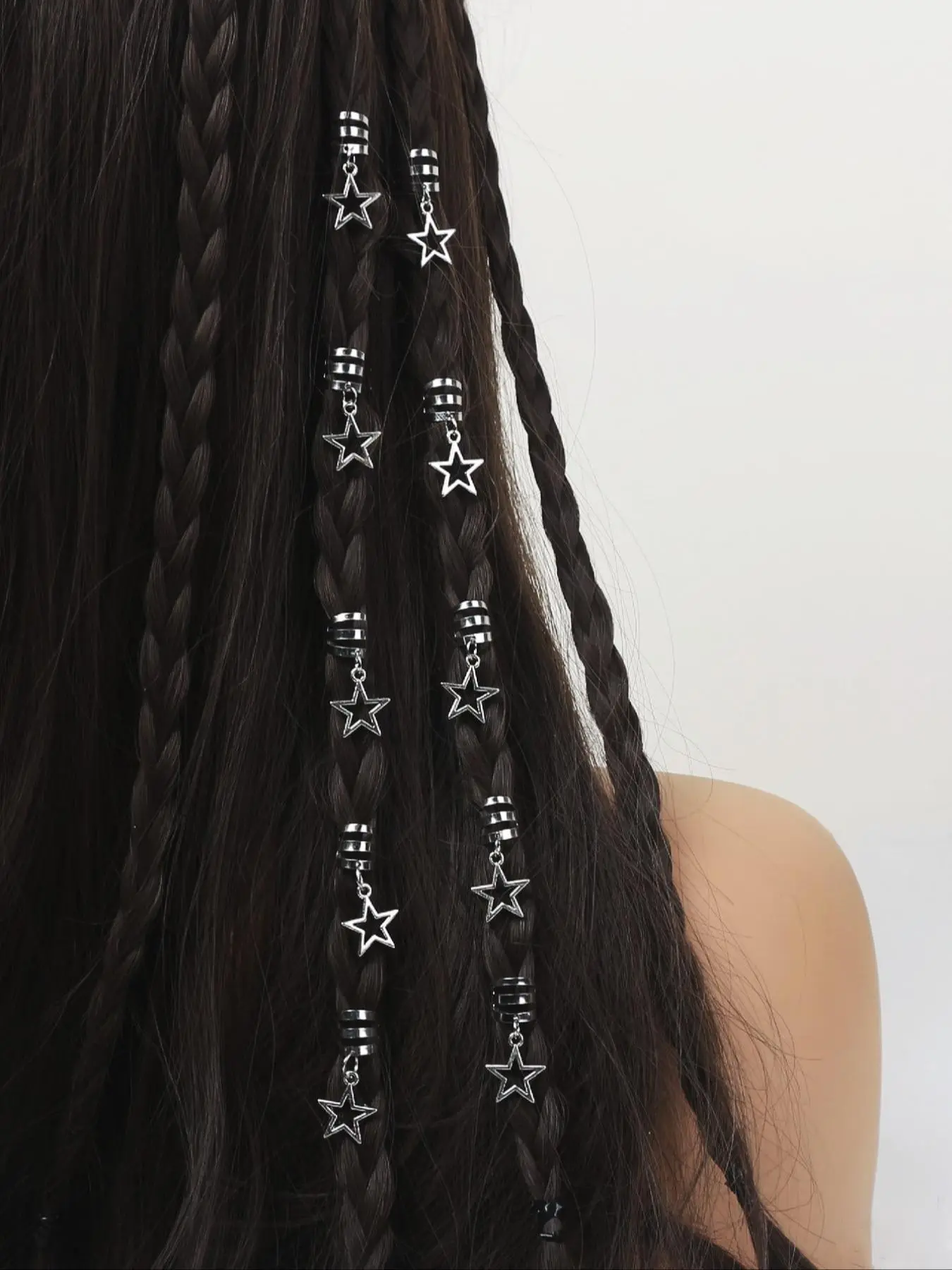 Star Design Hair Ring, Fashionable Hair Accessories for Women & Girls, Trendy All-match & Exquisite Hair Accessories for Daily Hairstyle Decoration