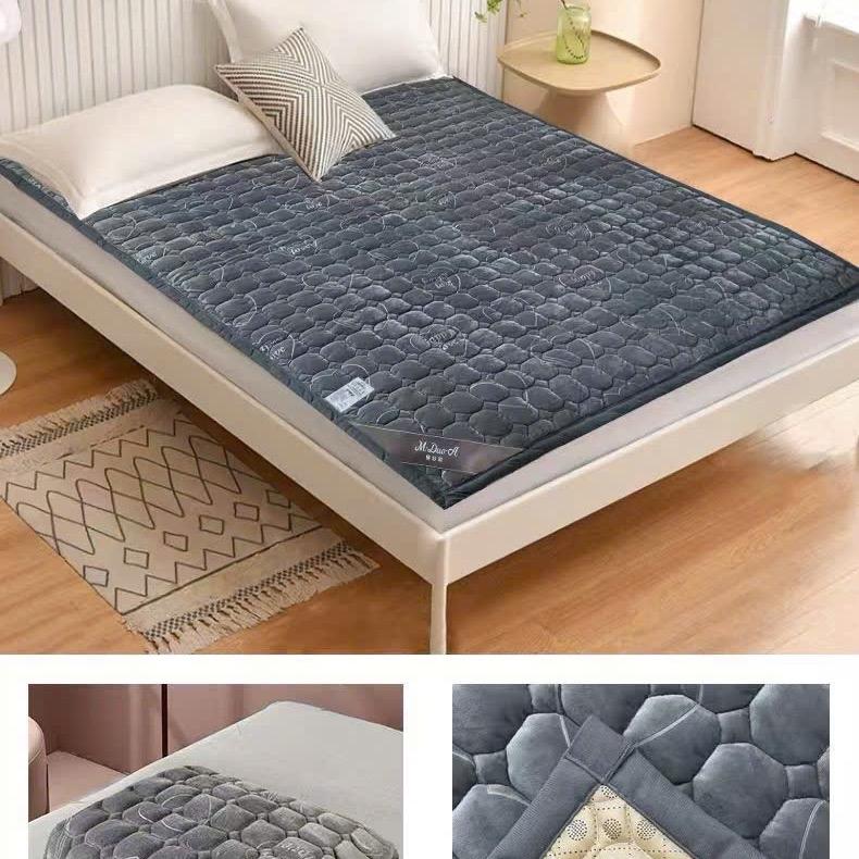 Thảm Nỉ Nhung Trải Giường Đa Năng Thảm Trần 3 Lớp Dày Dặn Ấm Áp Chống Trươn Trượt. Hàng Nhập Khẩu Cao Cấp Đủ Size