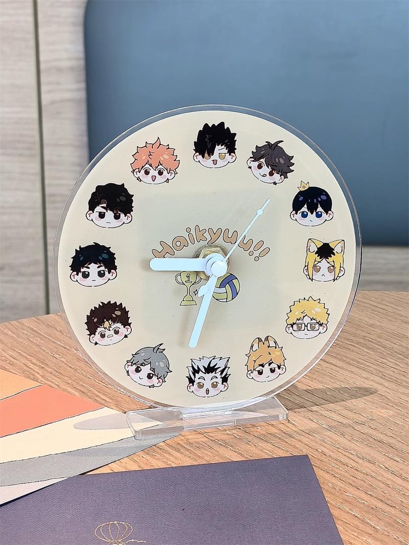 Product Introduction of [HAIKYUU] Đồng hồ haikyuu chất liệu acrylic 8