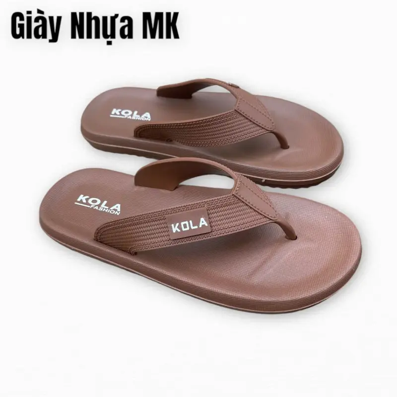 Dép kẹp nam đúc chất eva siêu nhẹ siêu bền êm chân chống nước chống trượt đi mưa đi biển - DL268 5