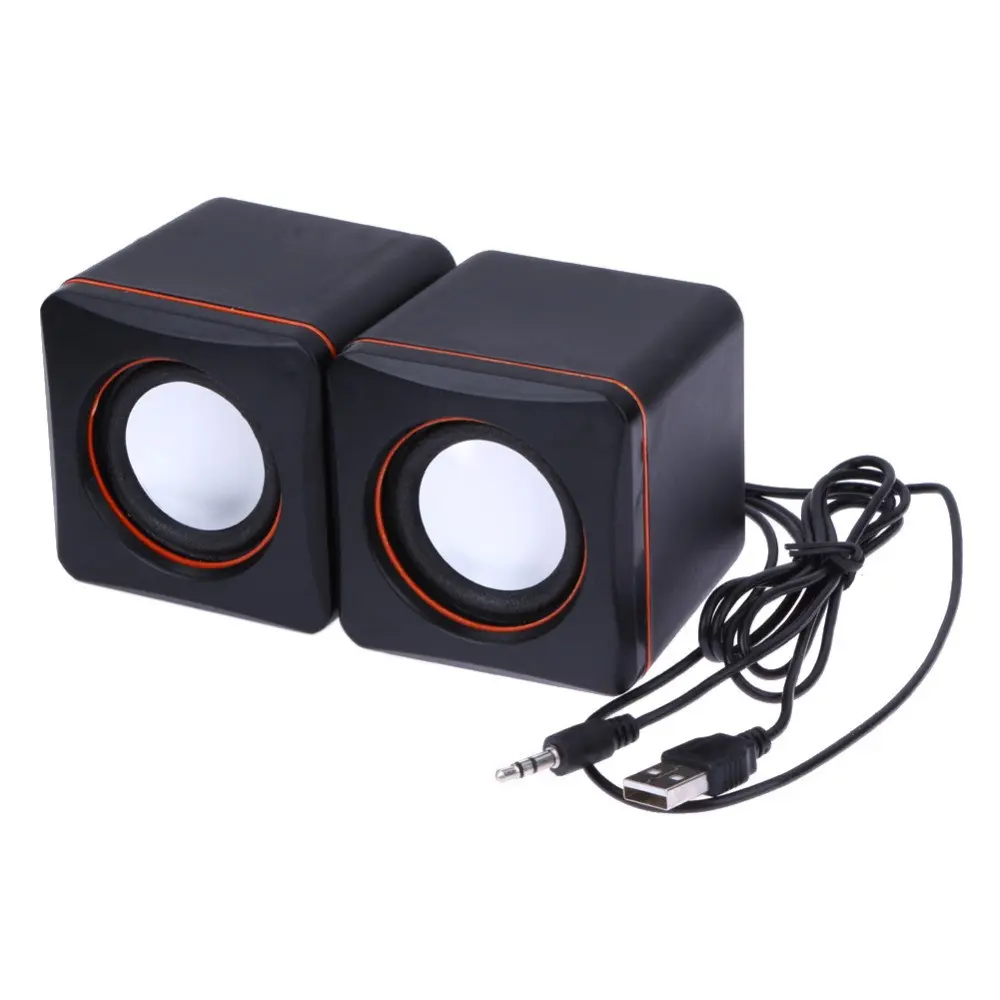 Speaker Mini Laptop Komputer PC Notebook USB Multimedia G101 Wired Speaker G105