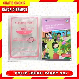 Sampul Buku Plastik CHG BHG Quarto Boxy LKS dan Folio 1 PACK ISI 50PCS 4
