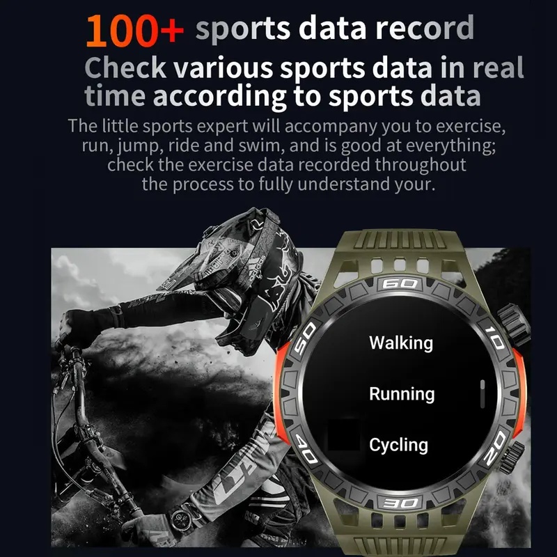 Multifunctional Smart Watch, Fashion Digital Watch with Wireless Call/Dial, Multi-sport Mode Sports Watch for Women & Men 7