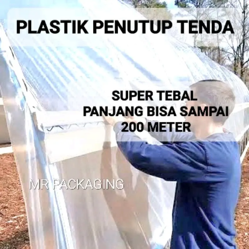 Plastik Atap Tenda | Terpal Atap Rumah Anti BocorPlastik Meteran Bening | Plastik Roll per meter | Plastik Gulung Transparan | Plastik Cor Bangunan | Plastik Hidroponik UV Tebal