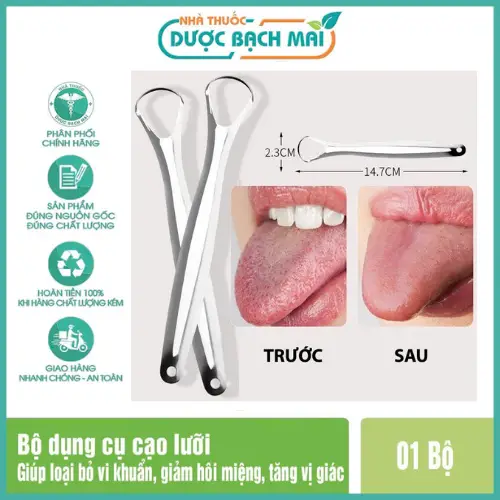 Combo 6 Bộ Cạo Lưỡi Cao Cấp Loại 1 - Mua dùng cả năm hoặc mua cho bố mẹ, ông bà, vợ chồng, trẻ nhỏ mỗi người 1 cái...