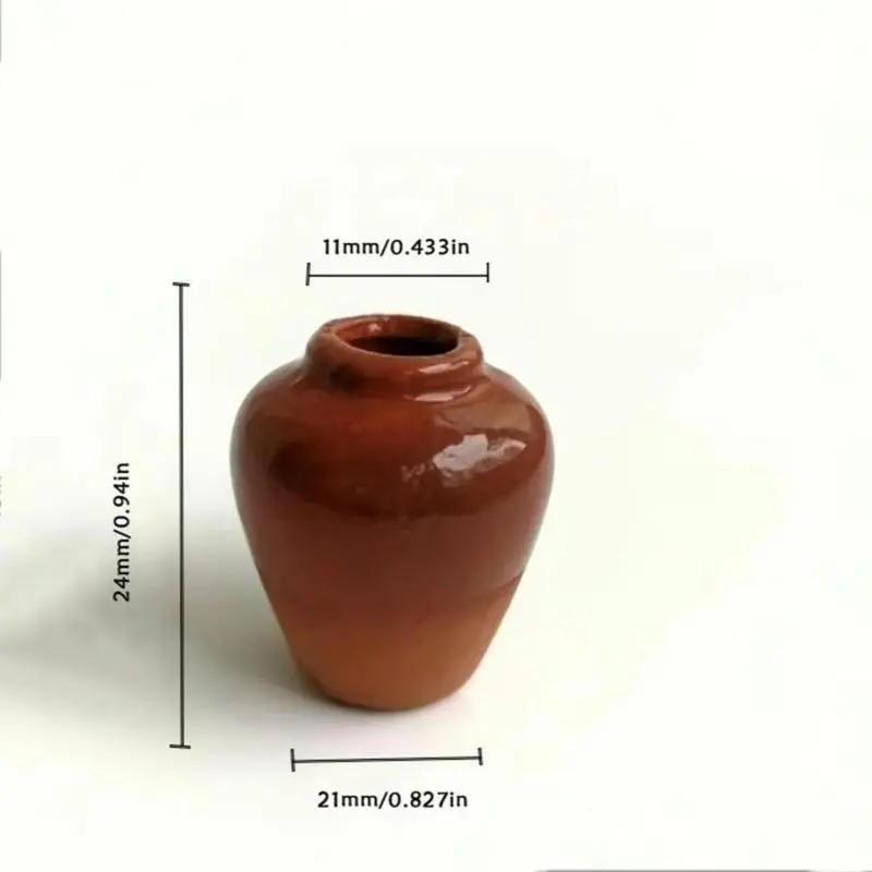 Mini Ceramic Vase Design Fridge Magnet, Creative Mini Ceramic Vase Design Fridge Magnet, Diy Fridge Magnet for Home Decor, Ceramic Vase Magnets, Higher End Fridge Magnets, Flower Magnets, Decoration 1