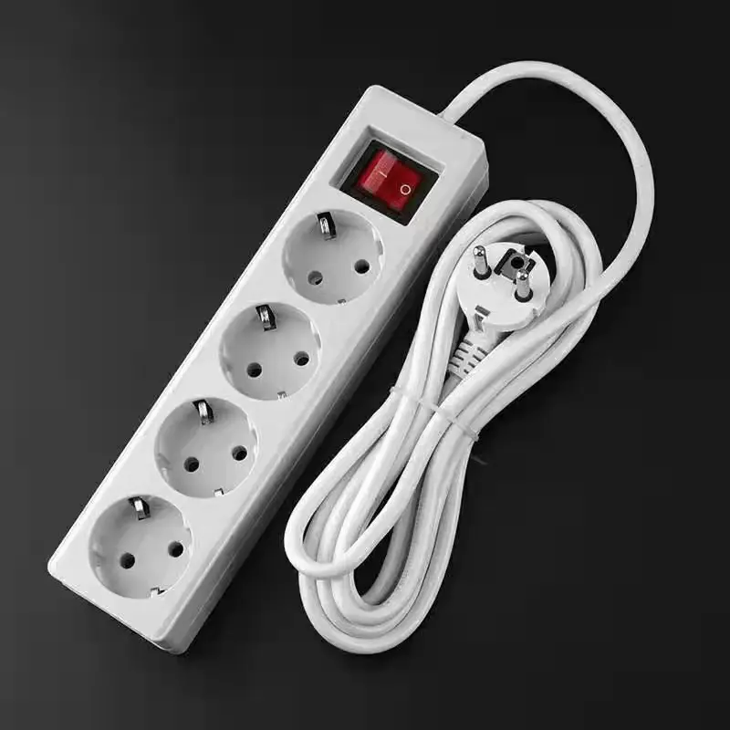 STOP KONTAK + KABEL 2/3/4/5 LUBANG 3/5 METER SNI Colokan Saklar 3