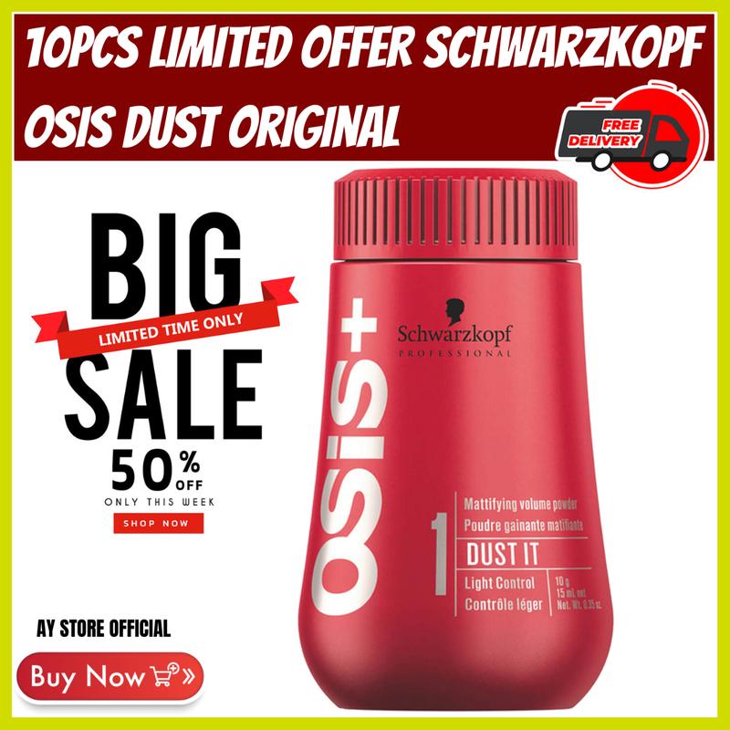 LIMITED TIME OFFER 10PCS SCHWARZKOPF OSIS DUST (MATTIFYING POWDER ...