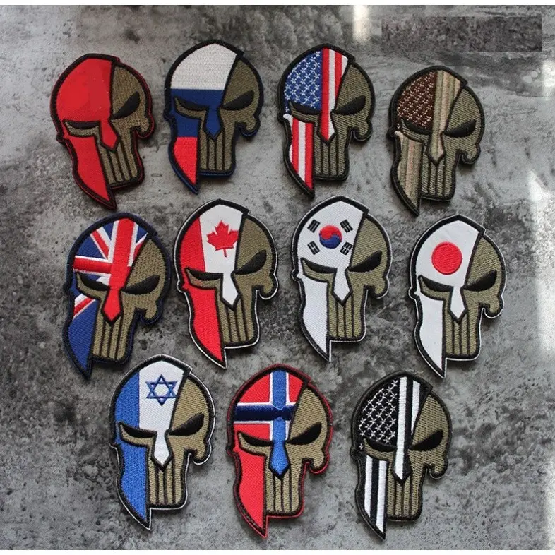 Patch_ miếng dán velcro vải huy hiệu _chiến thuật 0