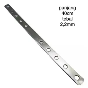 TERMURAH PLAT LUBANG CHROME TEBAL ANTI KARAT