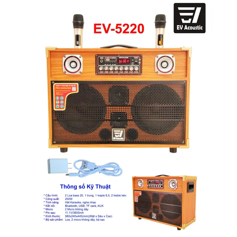 Loa Karaoke du lịch, Loa Kéo Bluetooth Karaoke IPL IP-5220 , loa xách tay, loa vali du lịch, loa kẹo kéo, loa di động đa năng, loa di động karaoke, loa nghe nhạc di động. IP-201F Không Dây 0
