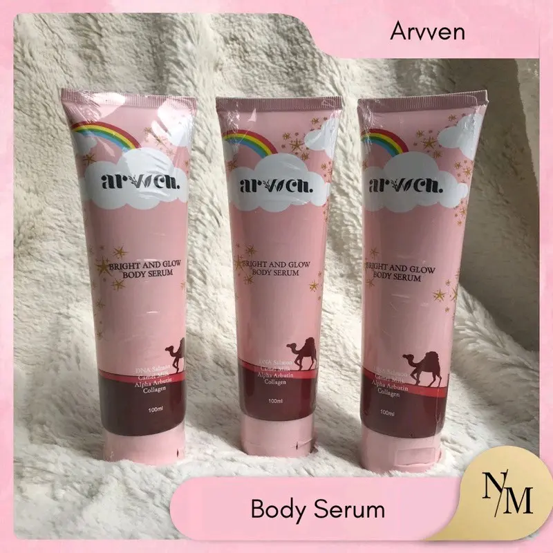 Body Whitening Arvven BPOM 3