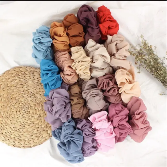 Ikat Rambut / Scrunchie Hijab /Cepol Rambut/ Kunciran Ikat Rambut Karet