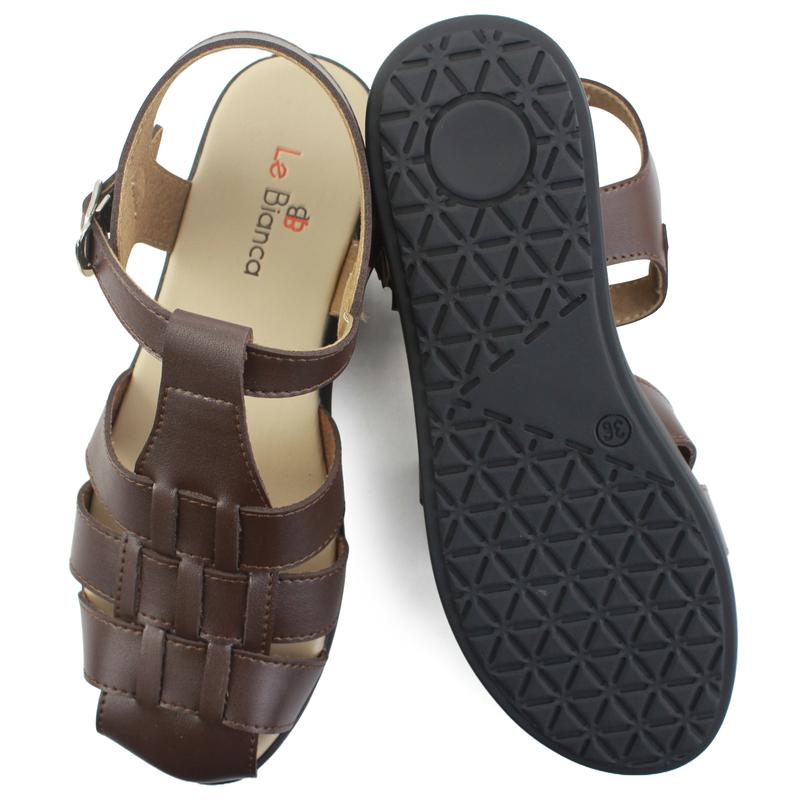 Le Bianca ALY 21-0900 Sepatu Sendal Wanita Flat Sandal Army 5