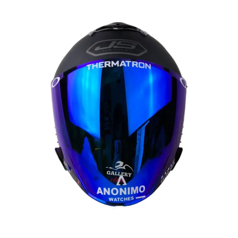 Js Armor Hitam Doff Paket Ganteng Leopard | Helm Half Face Kekinian Iridium Motorcycle Visor 6