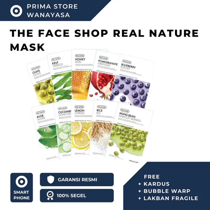 The Face Shop Real Nature Mask BPOM 0