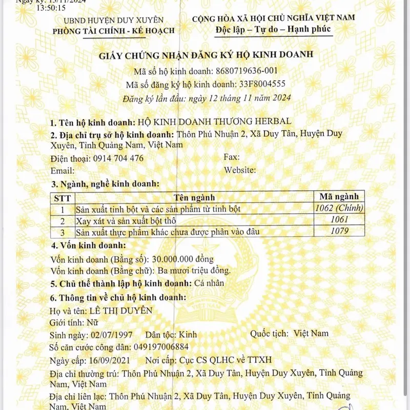 NGŨ CỐC CAO CẤP 20 LOẠI HẠT- Thương herbal Thức Ăn Food 8