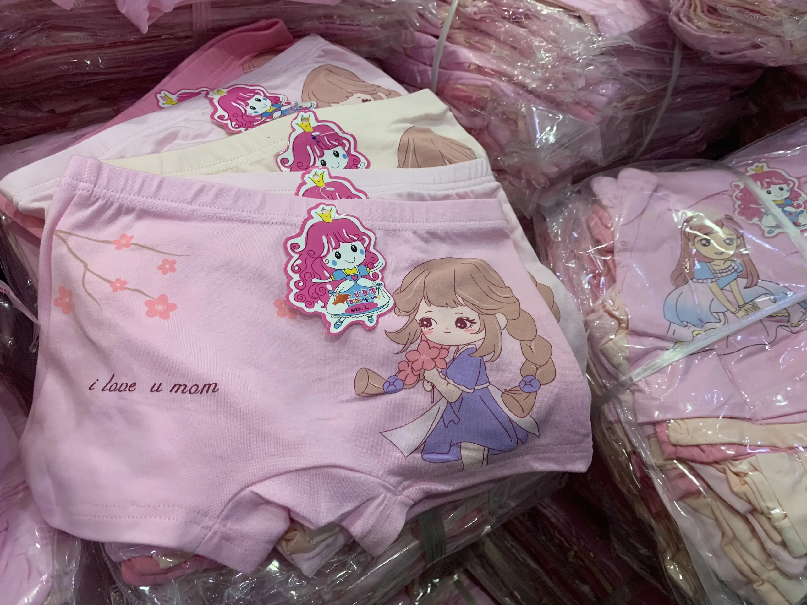 6kg-28kg [BÉ TRÒN TĂNG SIZE] 5 - 10 Quần Chíp Cho Bé Gái, Quần Chíp Đùi - Mẫu ngẫu nhiên 5 màu