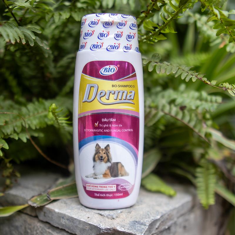 Sữa Tắm Dành Cho Cún Cưng Derma Phòng Và Hỗ Trợ Điều Trị Viêm Da Mẩn Ngứa Cho Chó Mèo