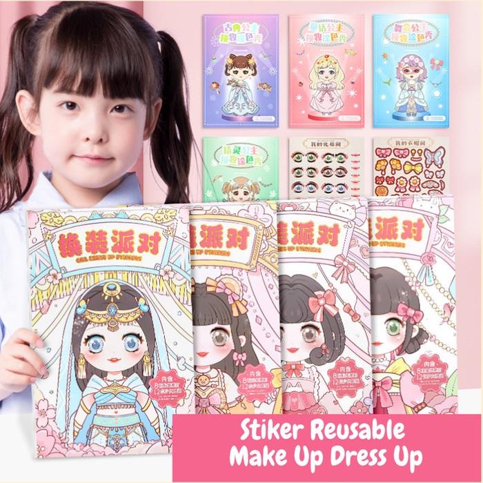 Stiker Sticker Lucu Setiker Reusable Mainan Edukasi Anak DIY ST0034 Toys 1