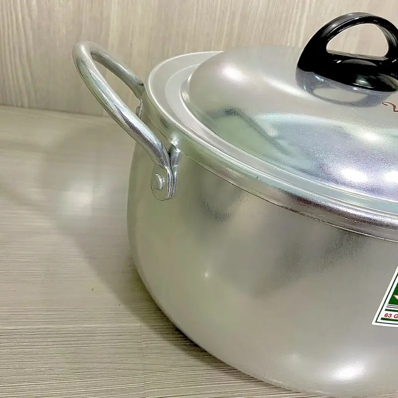 [ 16cm đến 24cm ] Nồi nhôm Tân Đức Thành kiểu Nhật dầy dặn 3