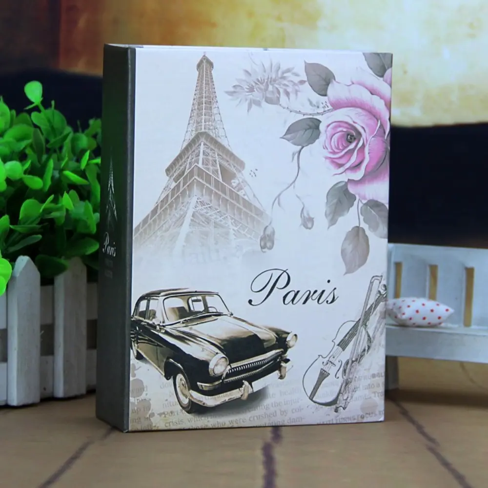 New Family 6 Inch Art Photo Albums 100 Photos 4R Image Classic Photo Storage Retro Small Scrapbook Album Home Decoration