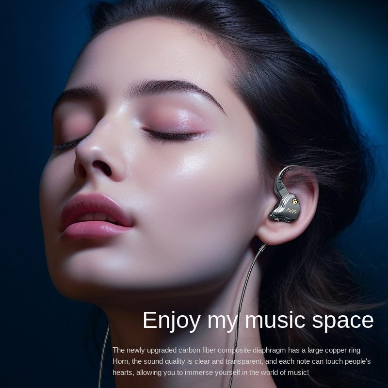 Tai Nghe Trong Tai Có Dây, Hàng Mới Về, Âm Trầm, Có TypeC Và 3.5Mm, Tai Nghe Earphone 2