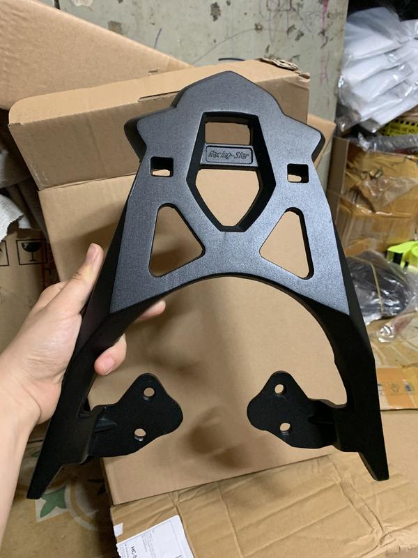 (Hình thật) Tay dắt, baga sau xe, cảng sau Sirius / Sirius Fi nhôm đúc nguyên khối