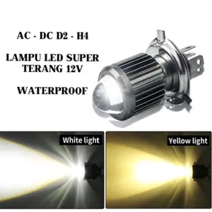 Lampu LED Utama H4 Laser D2 AC DC Yamaha Vixion byson CB 150R Ninja R15 Pulsar dll Motorcycle