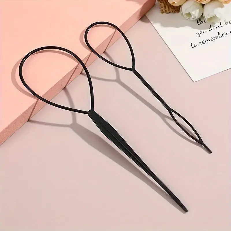 Dụng Cụ Và Phụ Kiện Tạo Kiểu Tóc, 2 Bện / bộ, Thích Hợp Cho Mọi Loại Tóc