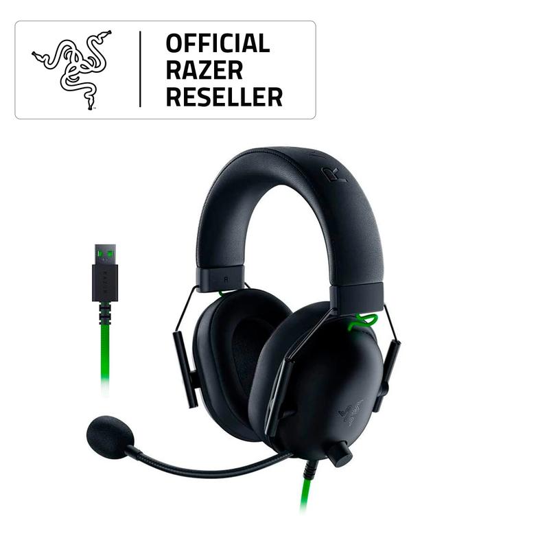 [Best Seller] Tai nghe Razer BlackShark V2 X USB | Kết nối USB-A | TriForce 50mm Drivers | HyperClear Noise-Cancelling Mic | 7.1 Surround Sound | 240g