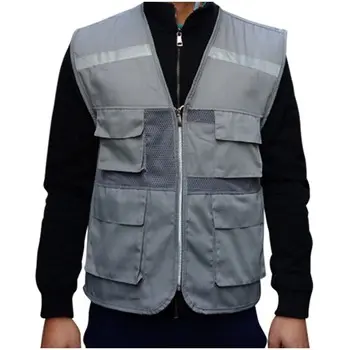 ÁO GHI LÊ PHẢN QUANG BẢO HỘ LAO ĐỘNG , ÁO KỸ THUẬT ,KỸ SƯ MÀU GHÍ ÁNH TÍM Menswear Nam 4